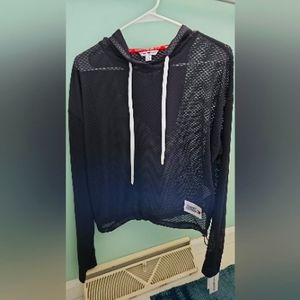 Tommy Hilfiger Sport fishnet hoodie